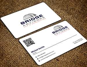 Visitenkarten-Design von Graphixpointt für Bridge Advisors LLC | Design: #33850344