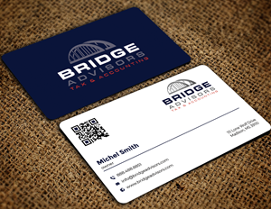 Visitenkarten-Design von Graphixpointt für Bridge Advisors LLC | Design: #33850377