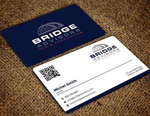 Visitenkarten-Design von Graphixpointt für Bridge Advisors LLC | Design: #33850378