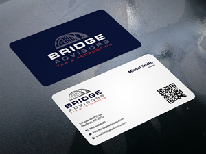 Visitenkarten-Design von Graphixpointt für Bridge Advisors LLC | Design: #33850399
