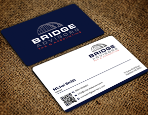 Visitenkarten-Design von Graphixpointt für Bridge Advisors LLC | Design: #33850424