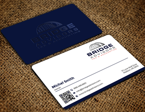 Visitenkarten-Design von Graphixpointt für Bridge Advisors LLC | Design: #33850467