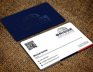 Visitenkarten-Design von Graphixpointt für Bridge Advisors LLC | Design: #33850469