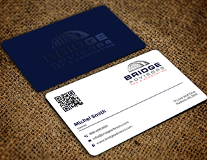 Visitenkarten-Design von Graphixpointt für Bridge Advisors LLC | Design: #33850470