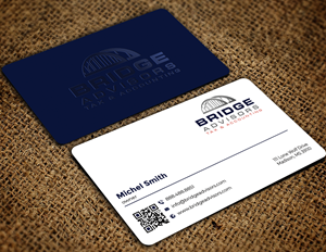 Visitenkarten-Design von Graphixpointt für Bridge Advisors LLC | Design: #33850472