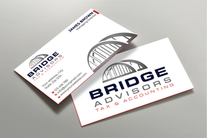 Visitenkarten-Design von Expert Bappy für Bridge Advisors LLC | Design: #33849069