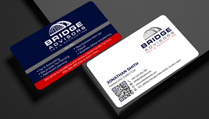 Visitenkarten-Design von designer1975 für Bridge Advisors LLC | Design #33849323