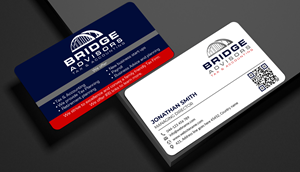 Business Card Design by JS Desiger for Bridge Advisors LLC | Design: #33849428