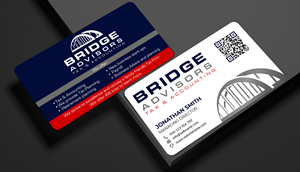 Business Card Design by JS Desiger for Bridge Advisors LLC | Design: #33849442
