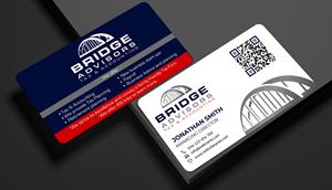 Business Card Design by JS Desiger for Bridge Advisors LLC | Design: #33849466