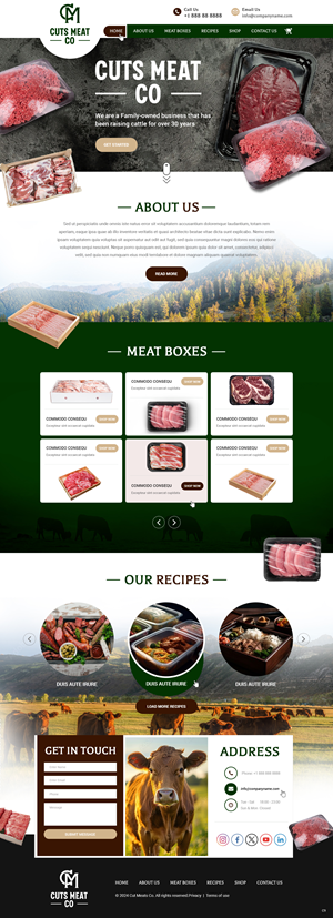 Web Design by pb for this project | Design: #33863949