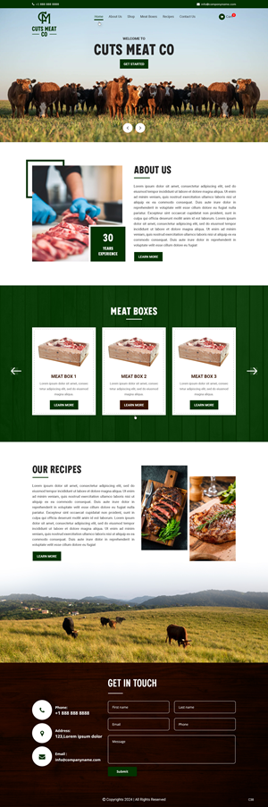 Web Design by pb for this project | Design: #33863951