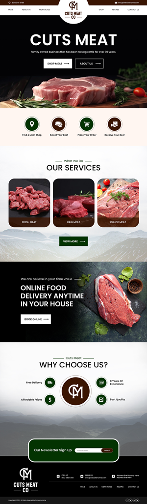 Web-Design von Creations Box 2015 für dieses Projekt | Design #33853881