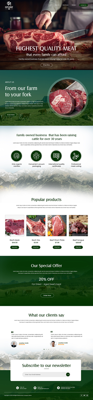 Web Design by Creations Box 2015 for this project | Design: #33854238