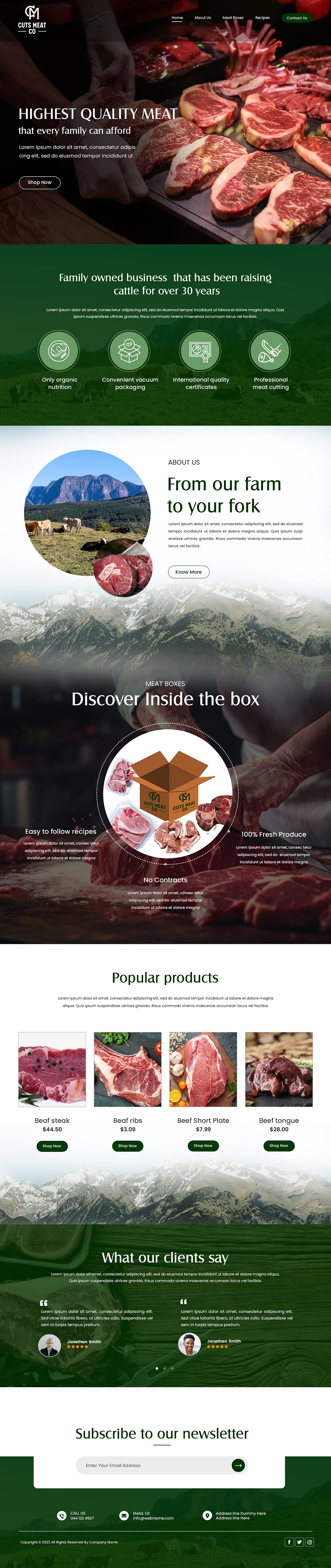 Web Design by Creations Box 2015 for this project | Design #33856566