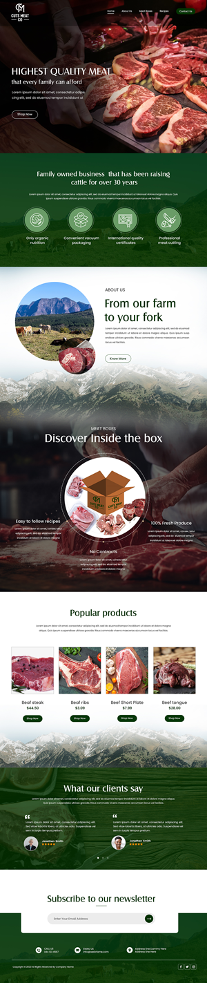Web Design by Creations Box 2015 for this project | Design: #33856566
