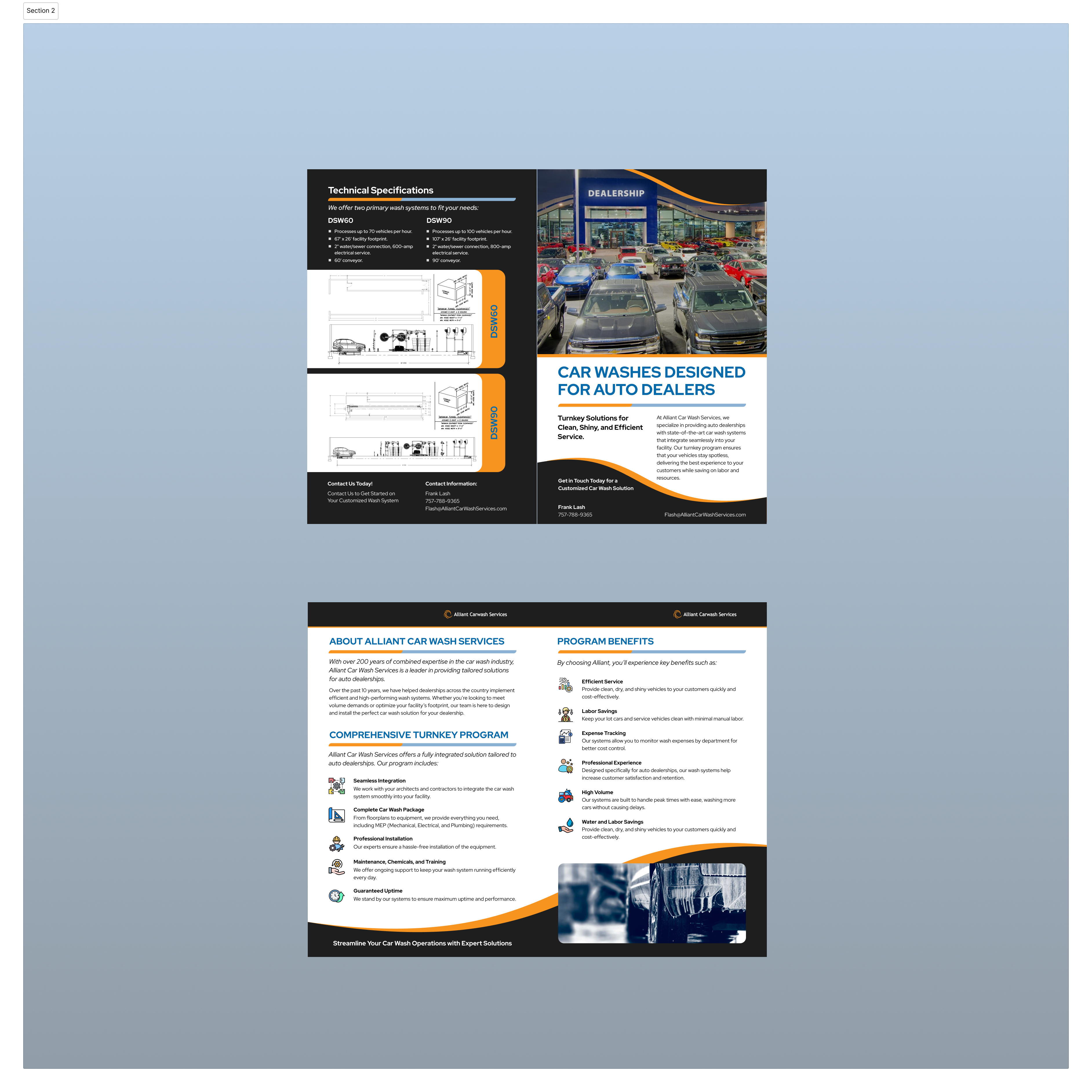Flyer Design by Fuuma for Alliant CarWash Services | Design #33857011