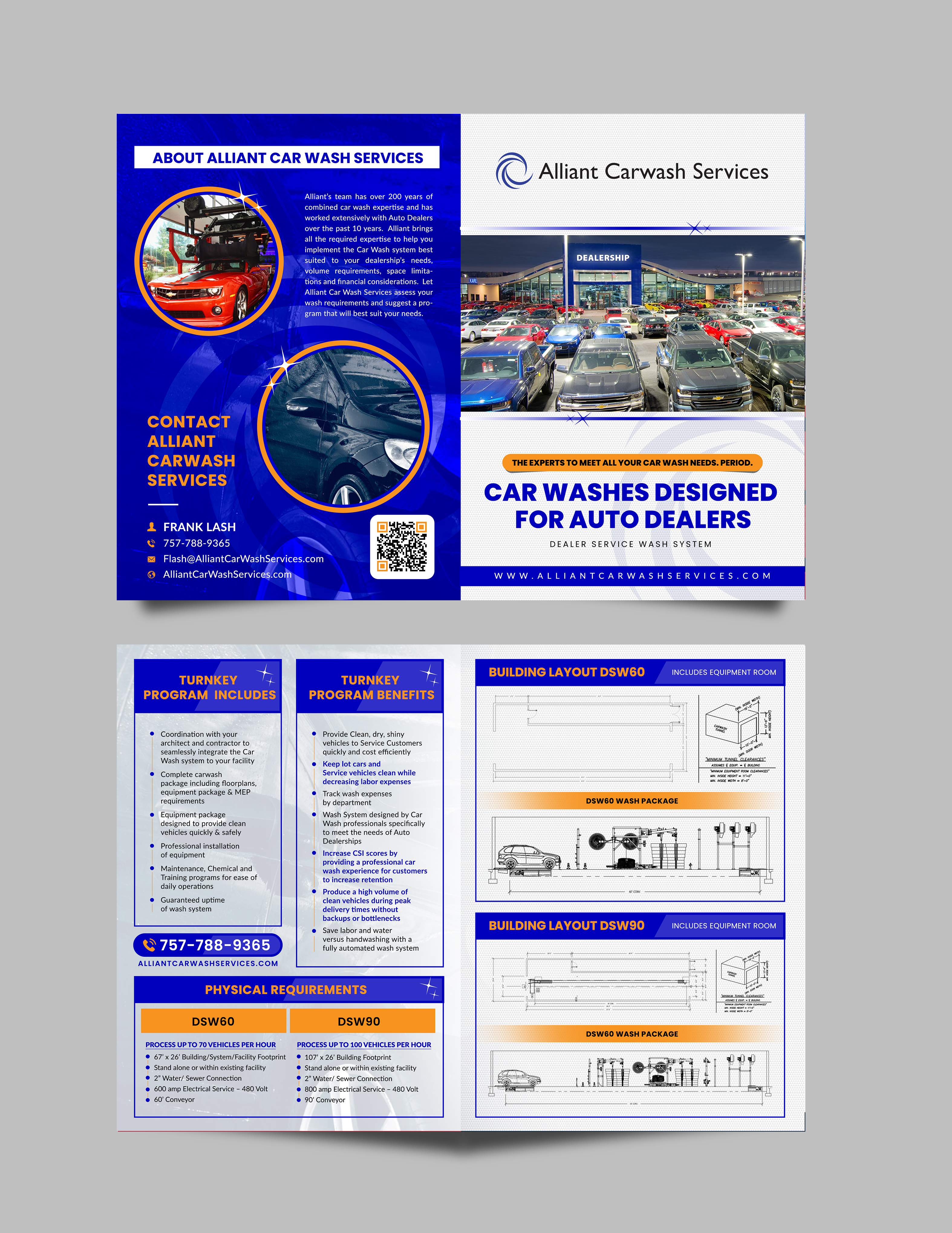Flyer Design by Sun Moon Graphic Designer for Alliant CarWash Services | Design #33853784