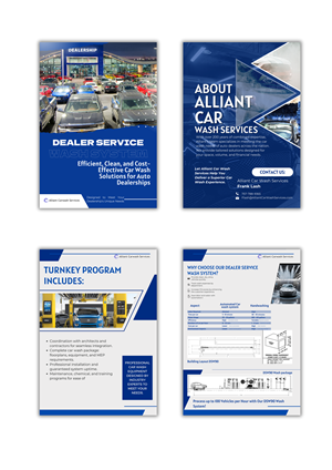 Flyer Design by Custom A for Alliant CarWash Services | Design #33852981