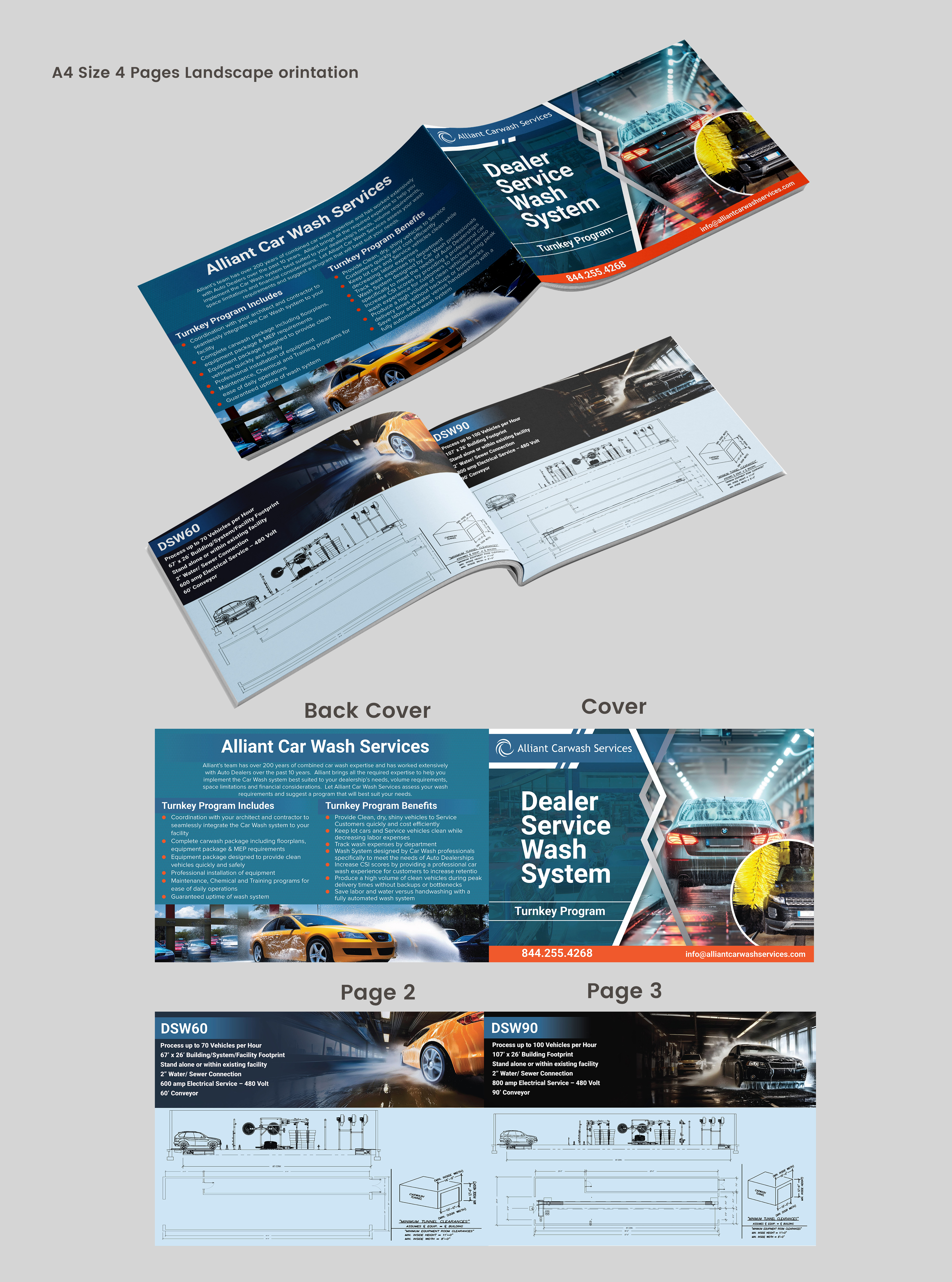 Flyer Design by Impressive Designs for Alliant CarWash Services | Design: #33854919