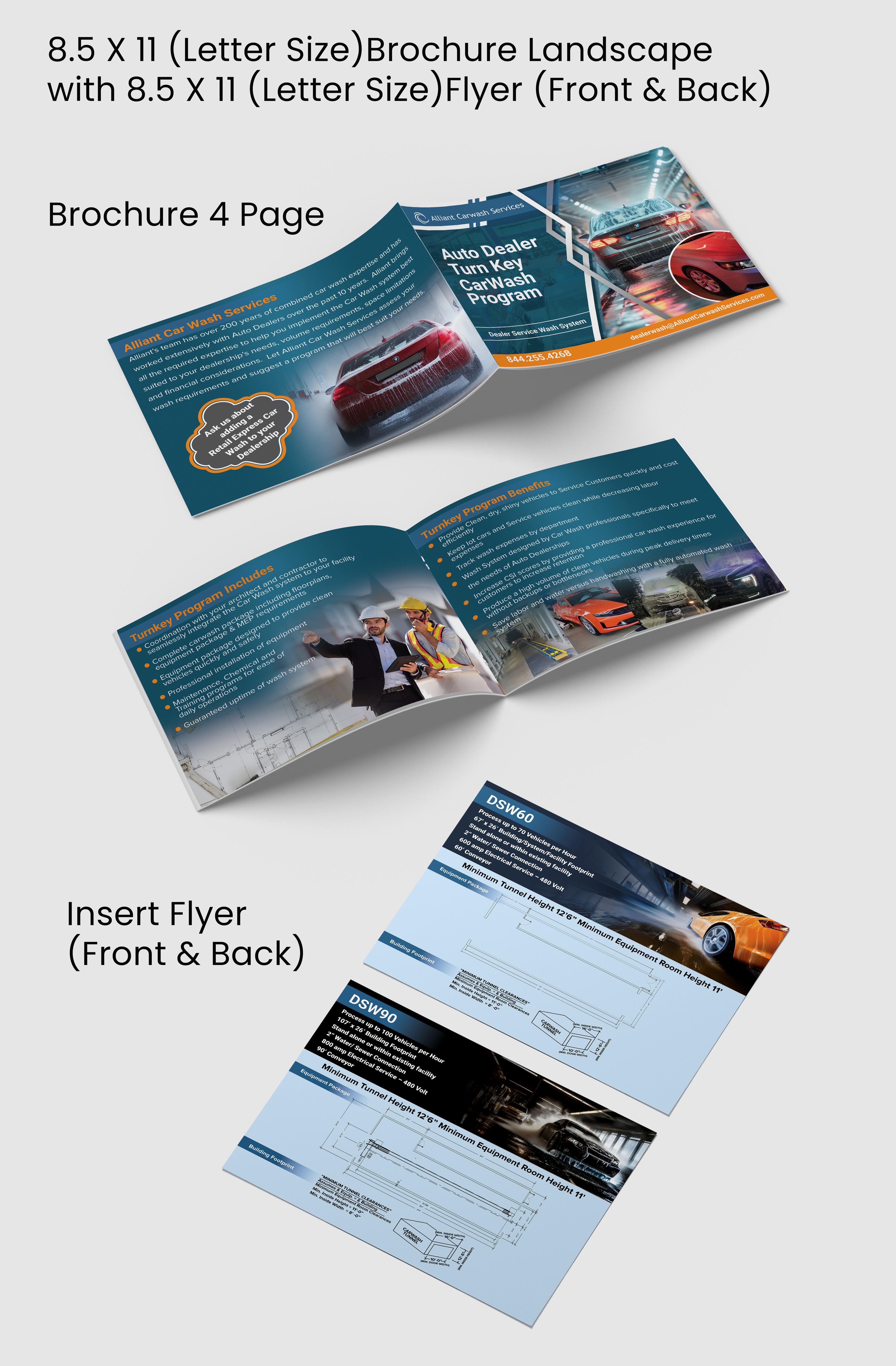 Flyer Design by Impressive Designs for Alliant CarWash Services | Design #33914918