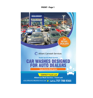 Flyer Design by meet007 for Alliant CarWash Services | Design: #33856448