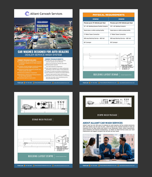 Flyer Design by GraphicsGuru for Alliant CarWash Services | Design: #33857321