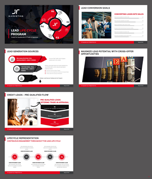 PowerPoint-Design von pb für J Franco Marketing  | Design: #33889127