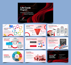PowerPoint-Design von Graphic Guy für J Franco Marketing  | Design: #33868953