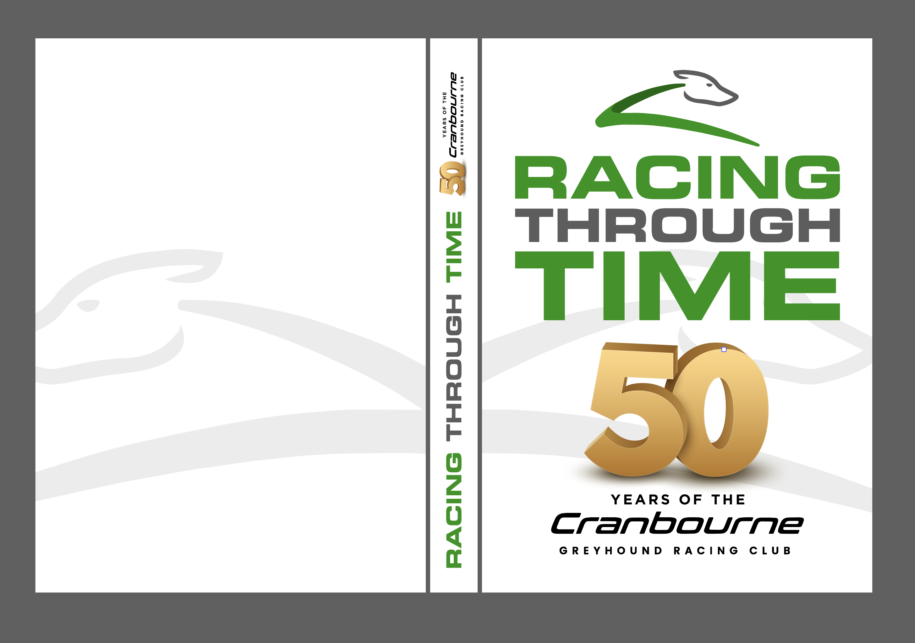 Book Cover Design by abdul700 for Cranbourne Greyhound Racing Club | Design #33886346