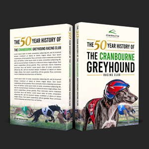 Buchumschlag Design von aj für Cranbourne Greyhound Racing Club | Design #33876761