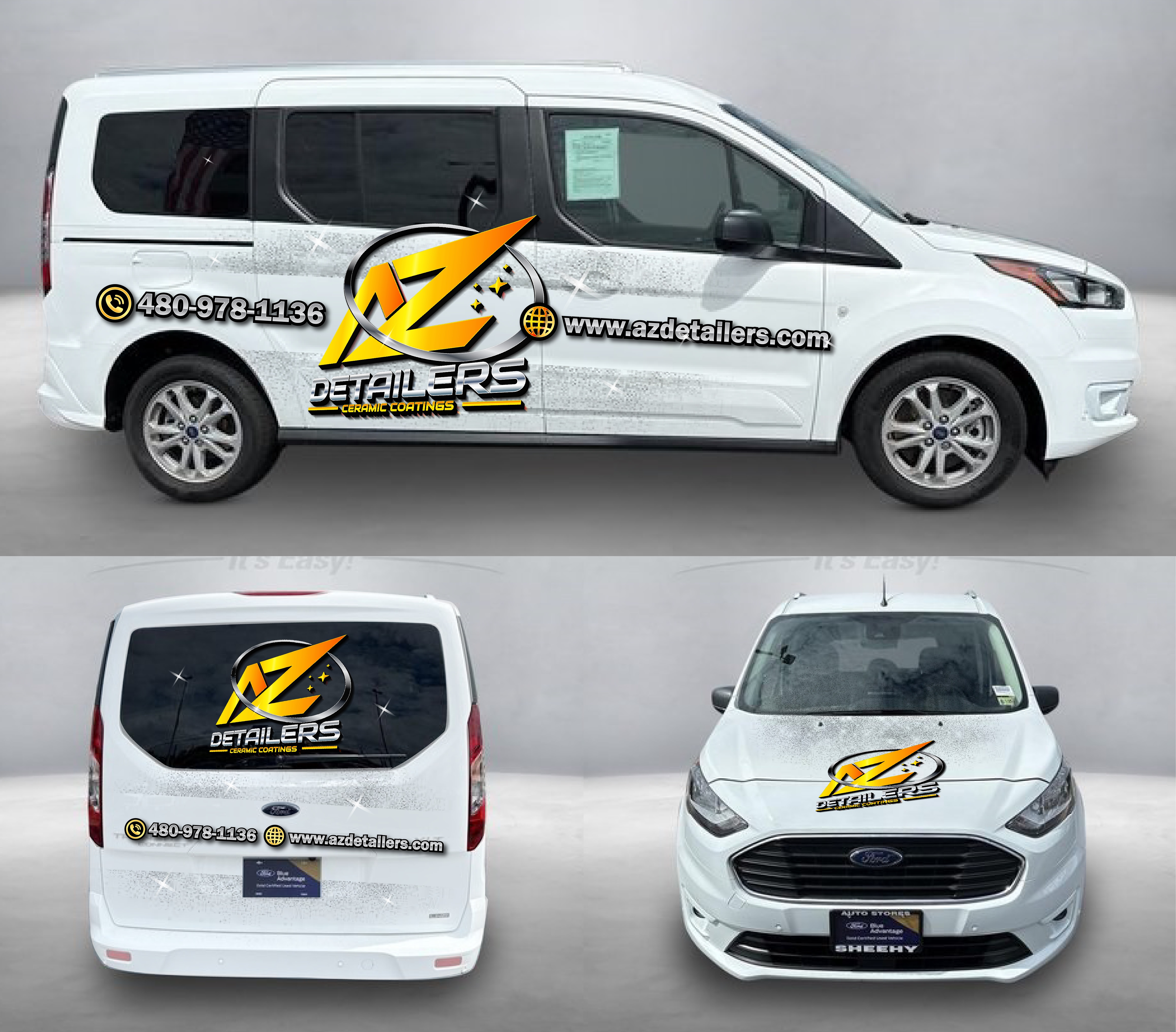 Car Wrap Design by Kira Graphics for AZ Detailers | Design #33897953