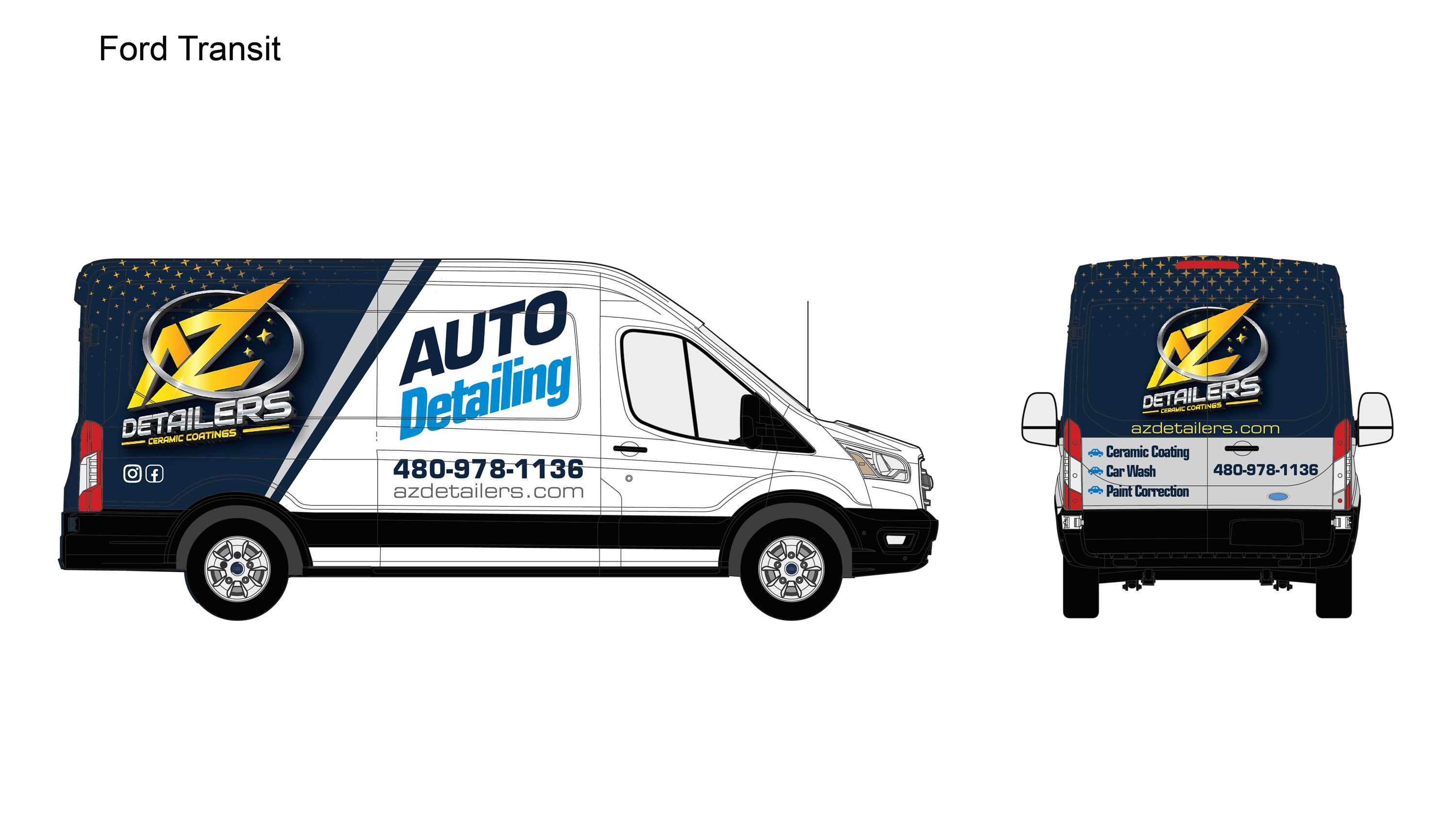 Car Wrap Design by GMWIRE for AZ Detailers | Design #33894726