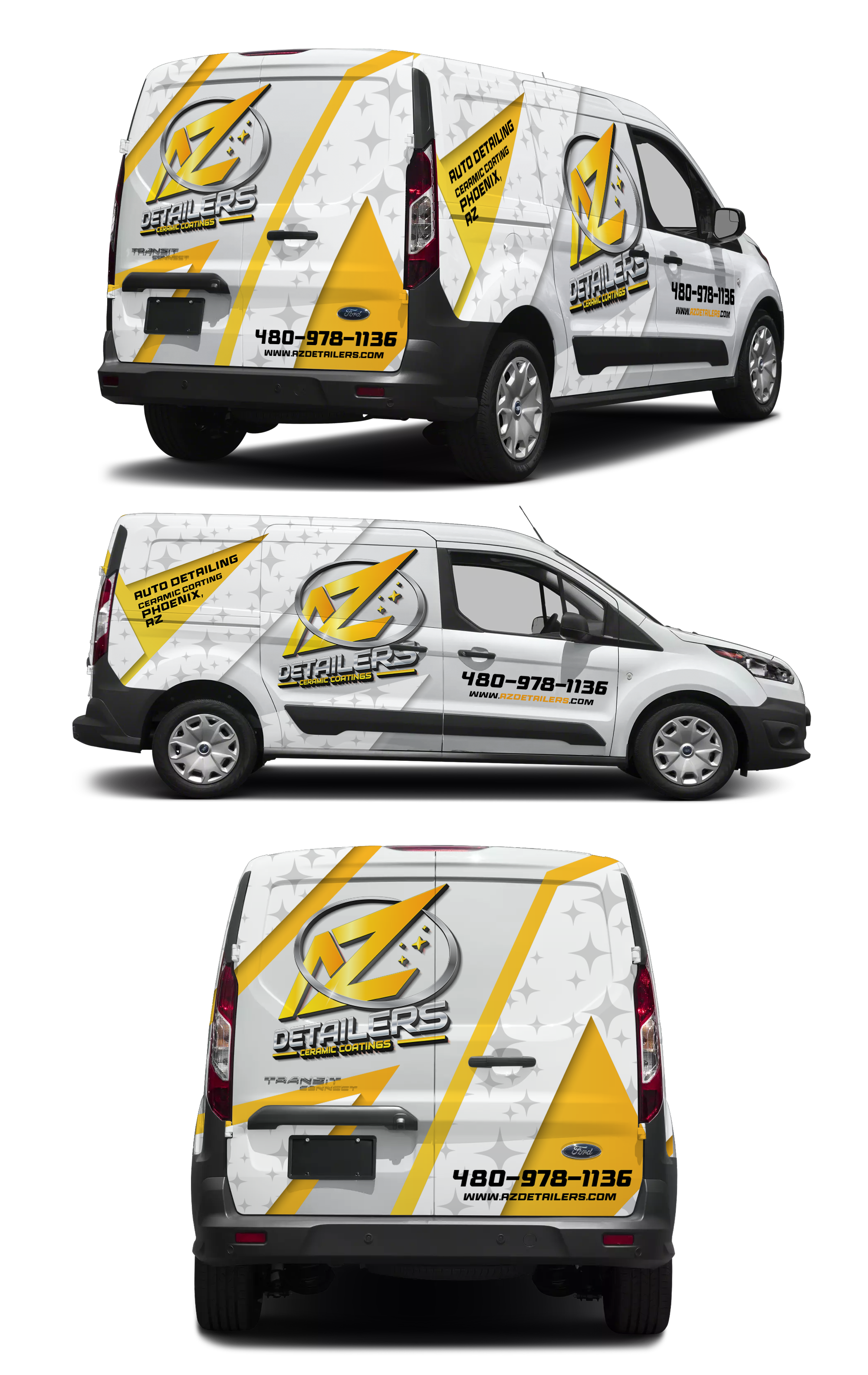 Design de Covering de Véhicule par 123graphics pour AZ Detailers | Design #33869696