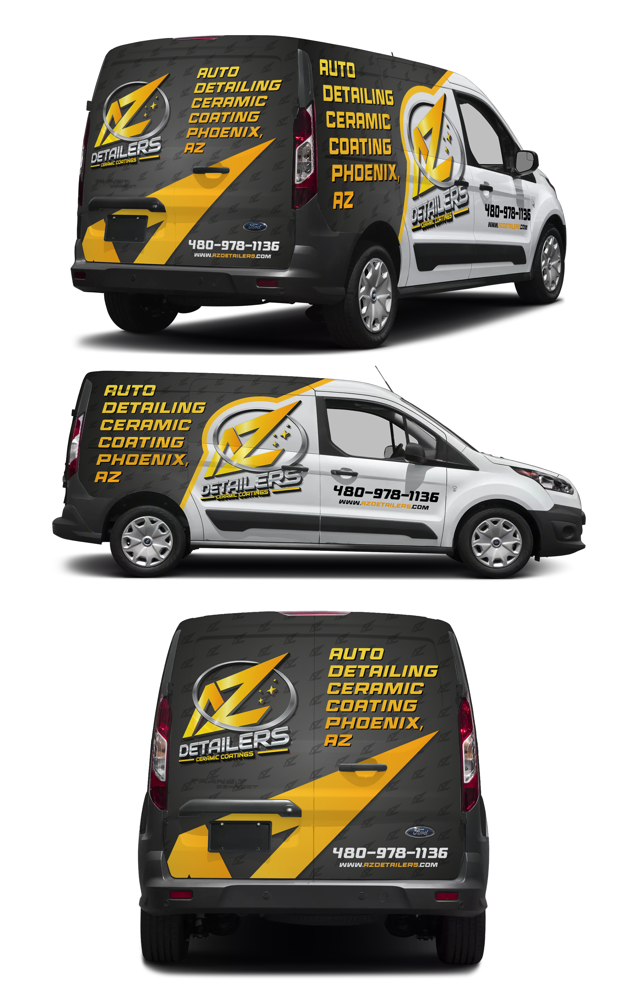 Design de Covering de Véhicule par 123graphics pour AZ Detailers | Design #33869717