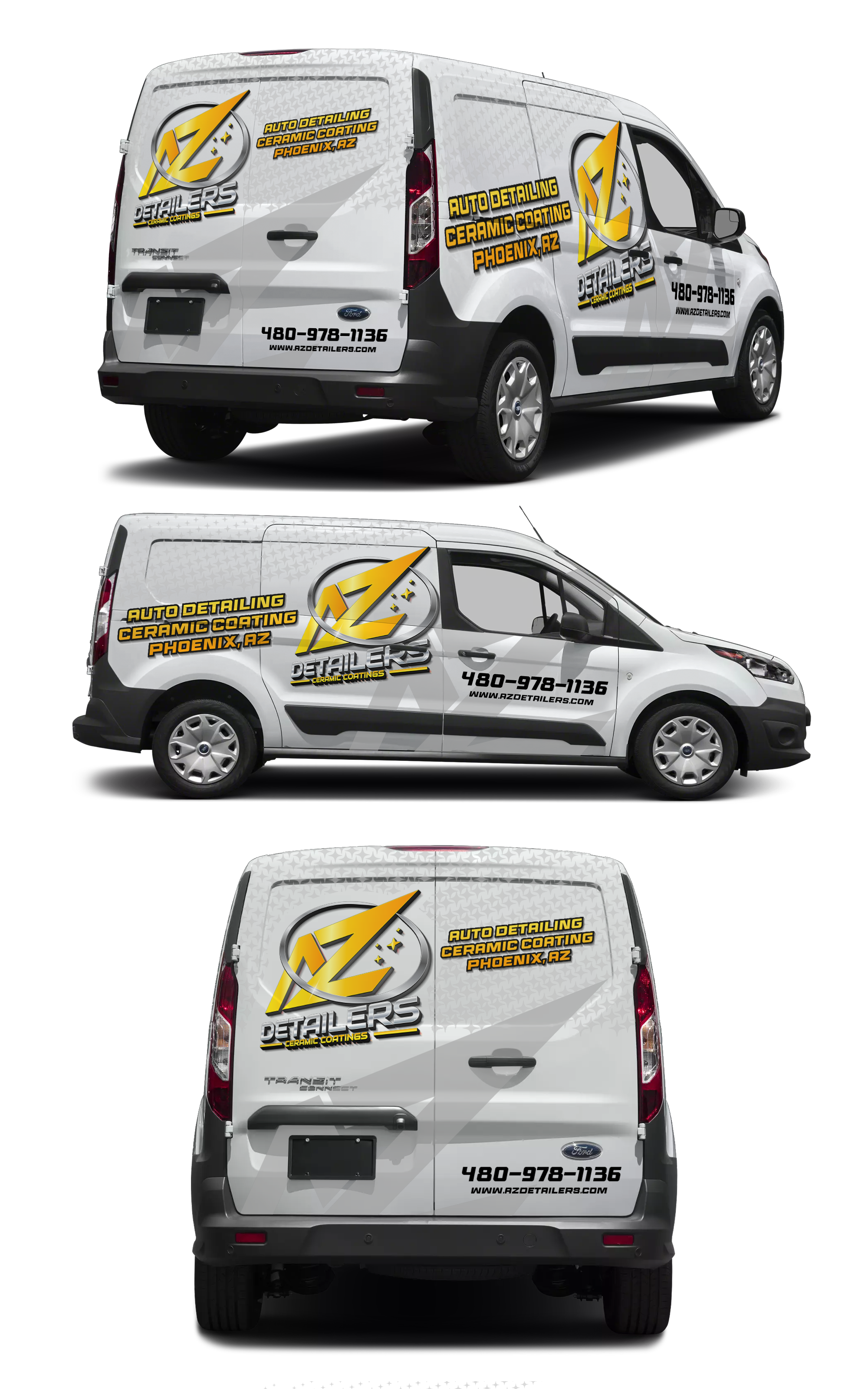 Design de Covering de Véhicule par 123graphics pour AZ Detailers | Design #33869725