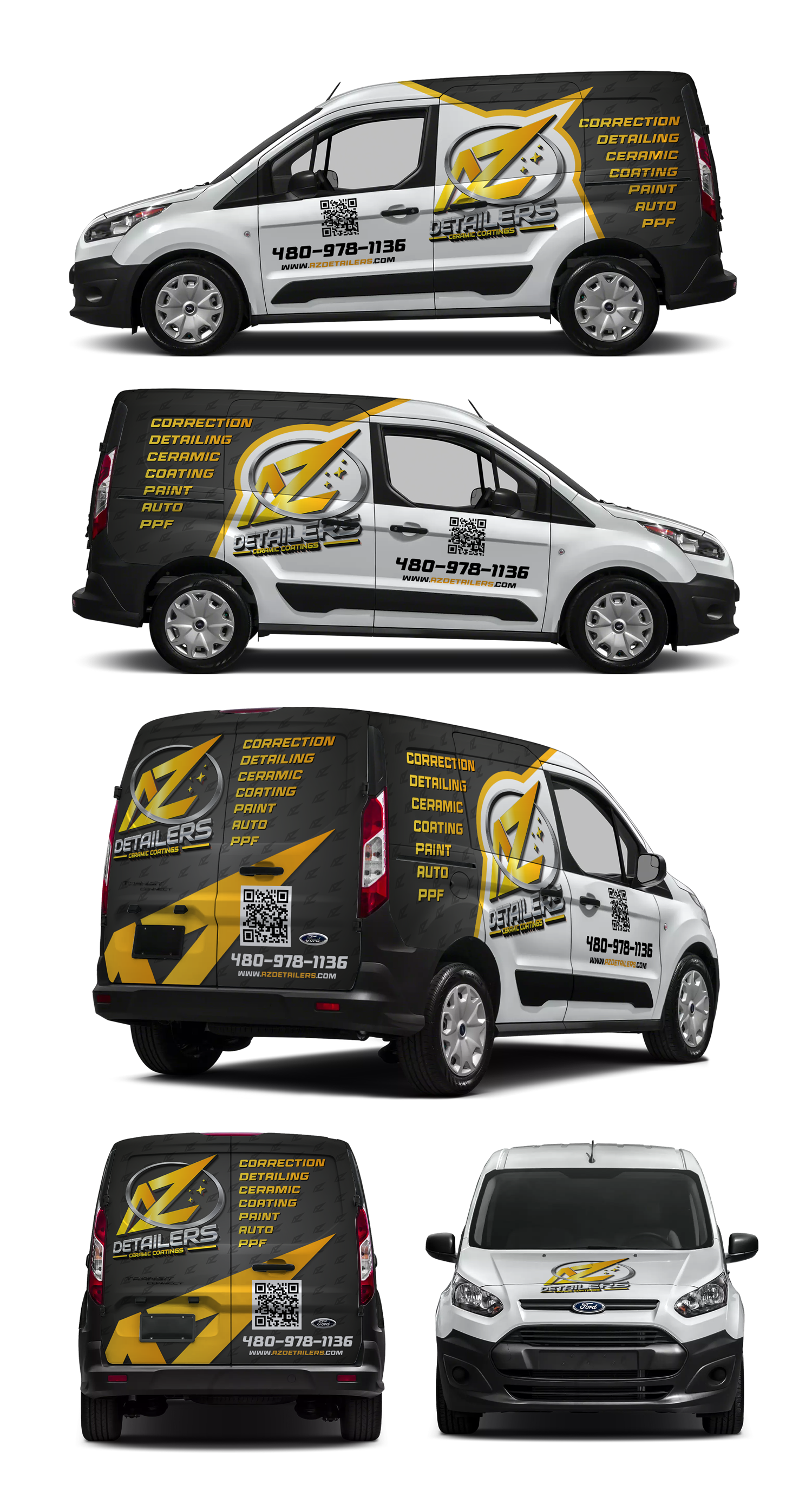 Car Wrap Design by 123graphics for AZ Detailers | Design #33929868