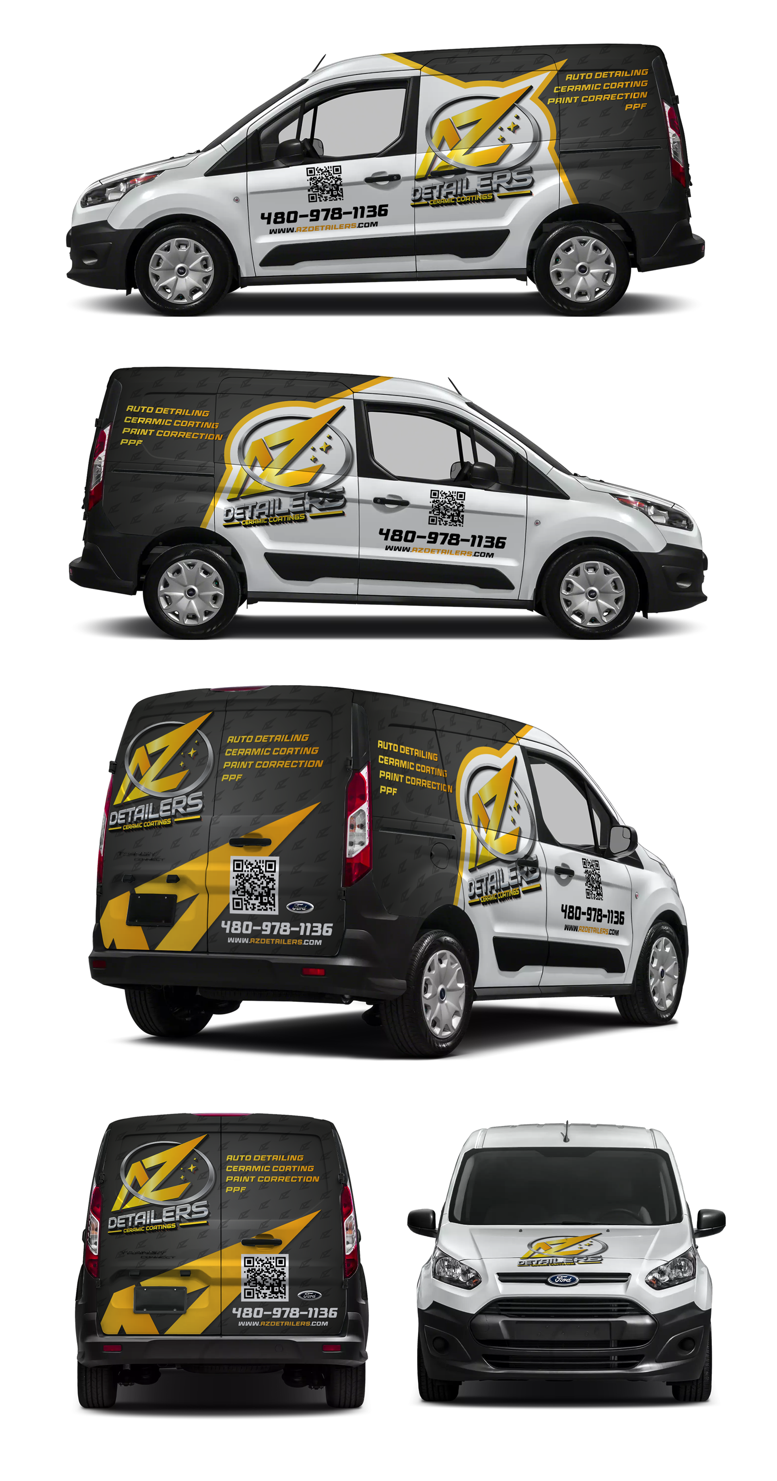 Car Wrap Design by 123graphics for AZ Detailers | Design #33937694