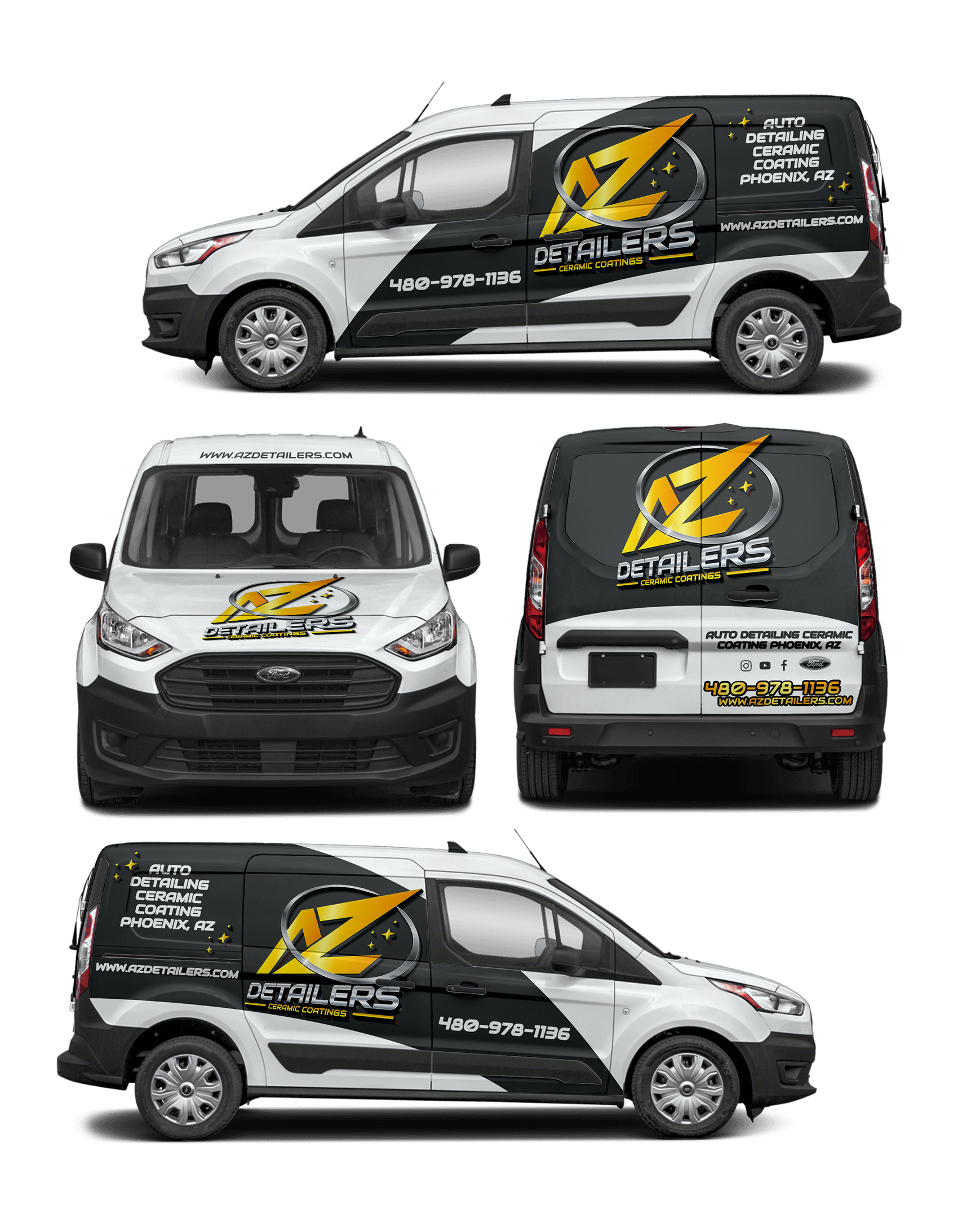 Car Wrap Design by websmartusa for AZ Detailers | Design #33868325
