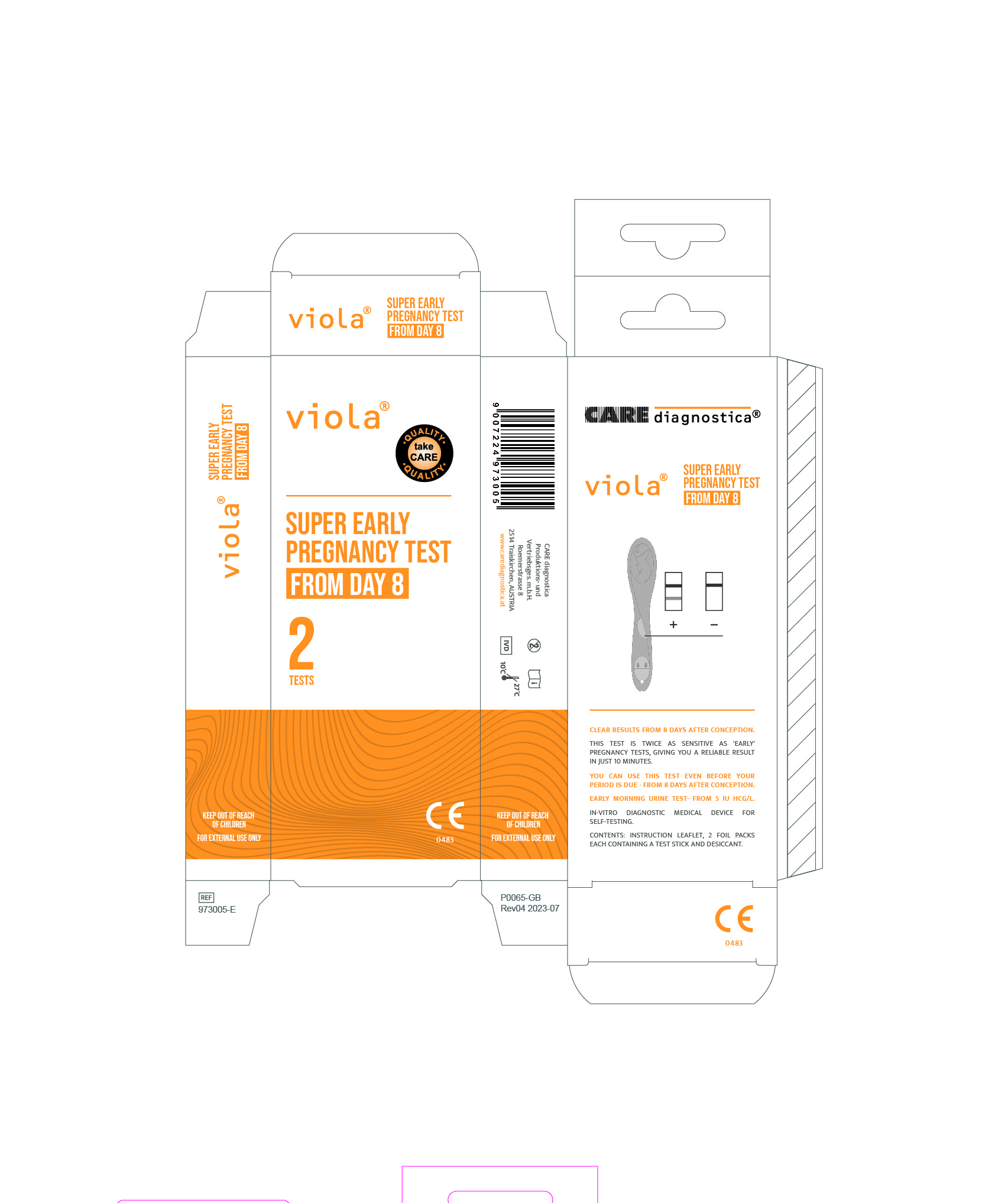 Packaging Design by Lammy for CARE diagnostica Produktions- und Vertriebsgesellschaft m.b.H. | Design #33861865