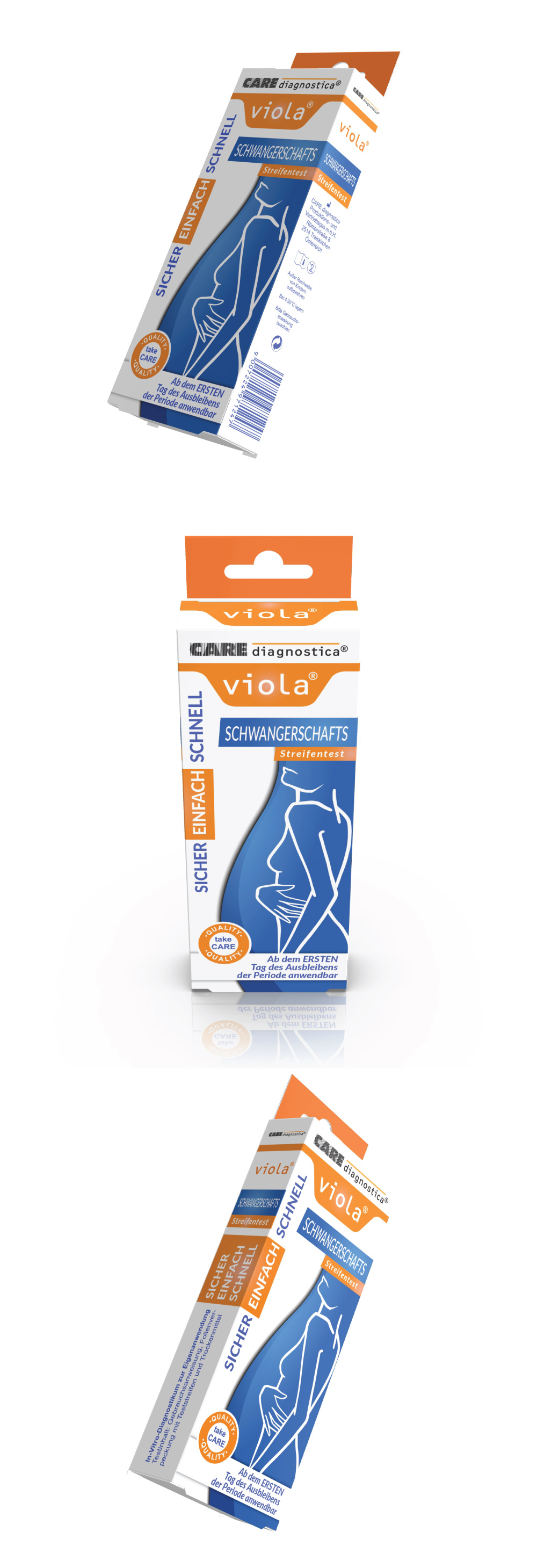 Packaging Design by Ibrahim Akash for CARE diagnostica Produktions- und Vertriebsgesellschaft m.b.H. | Design #33864893