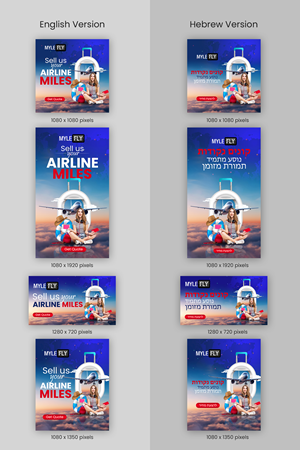 Advertisement Design by debdesign for MyleFly | Design: #33928733
