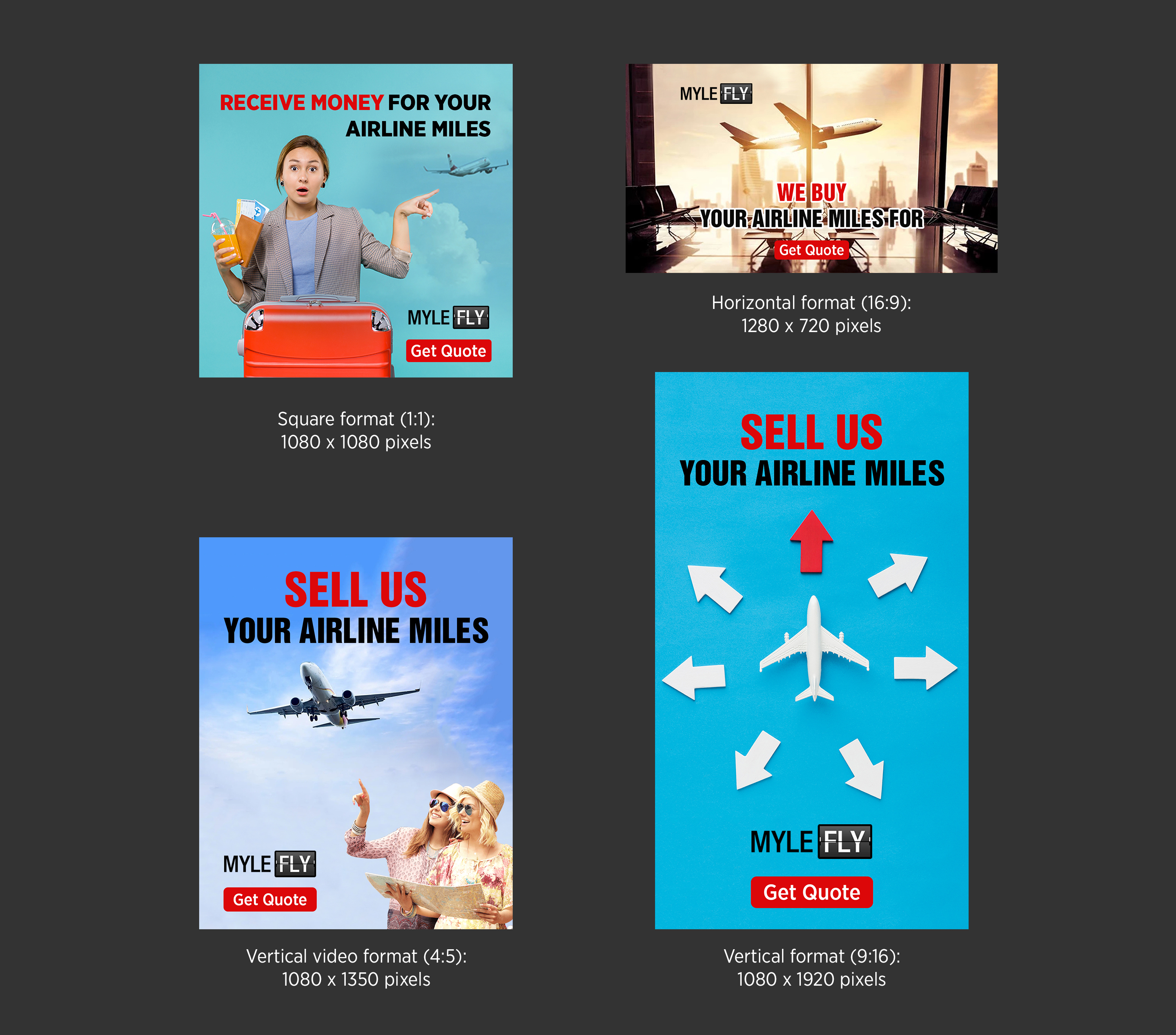 Diseño Publicitario por GraphicsGuru para MyleFly | Diseño #33860562