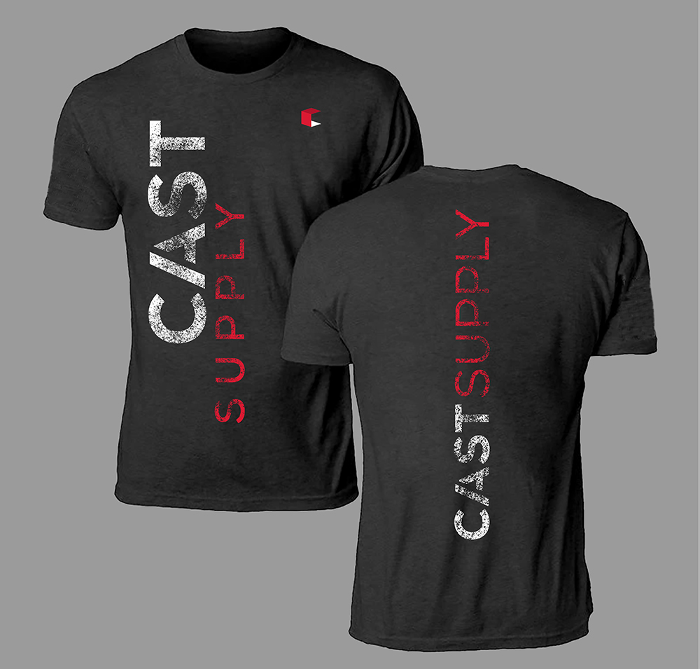 T-shirt Design by Johncina for Cast Supply Edmonton Inc. | Design #33940282