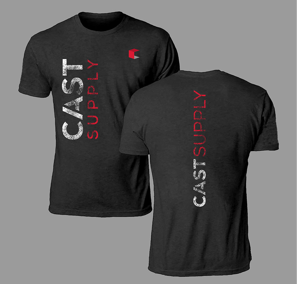 T-shirt Design by Johncina for Cast Supply Edmonton Inc. | Design #33955214