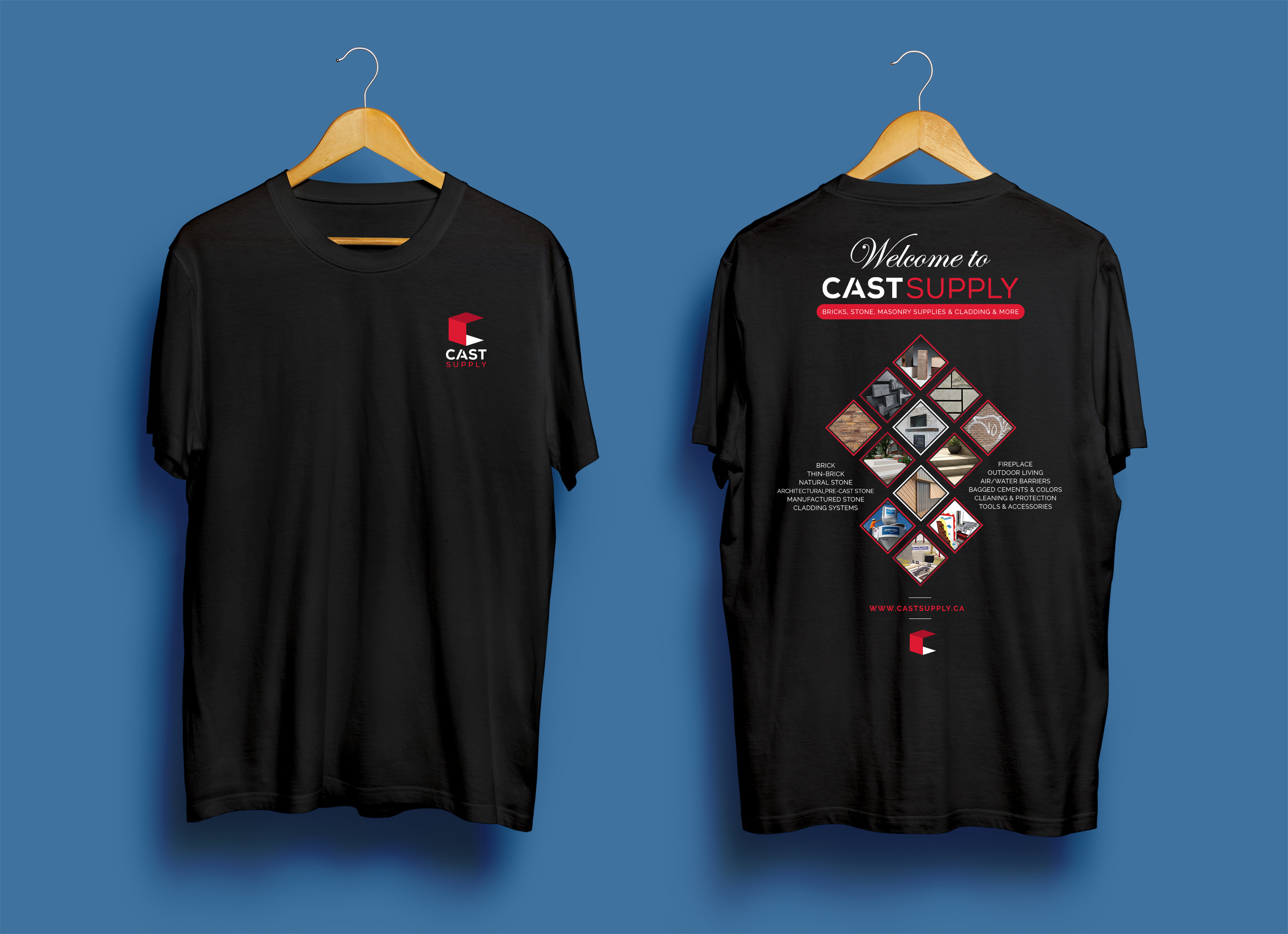T-shirt Design by Sun Moon Graphic Designer for Cast Supply Edmonton Inc. | Design #33860362
