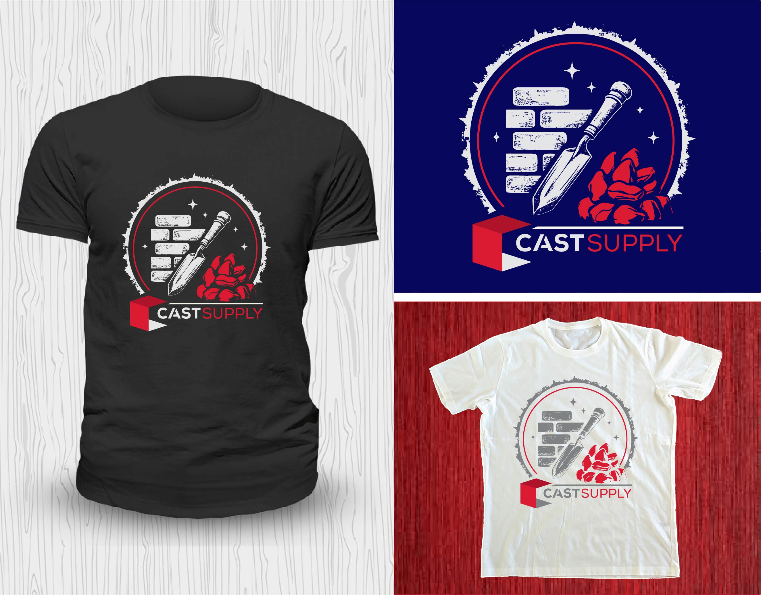 T-shirt Design by Adiba Craft for Cast Supply Edmonton Inc. | Design #33861232