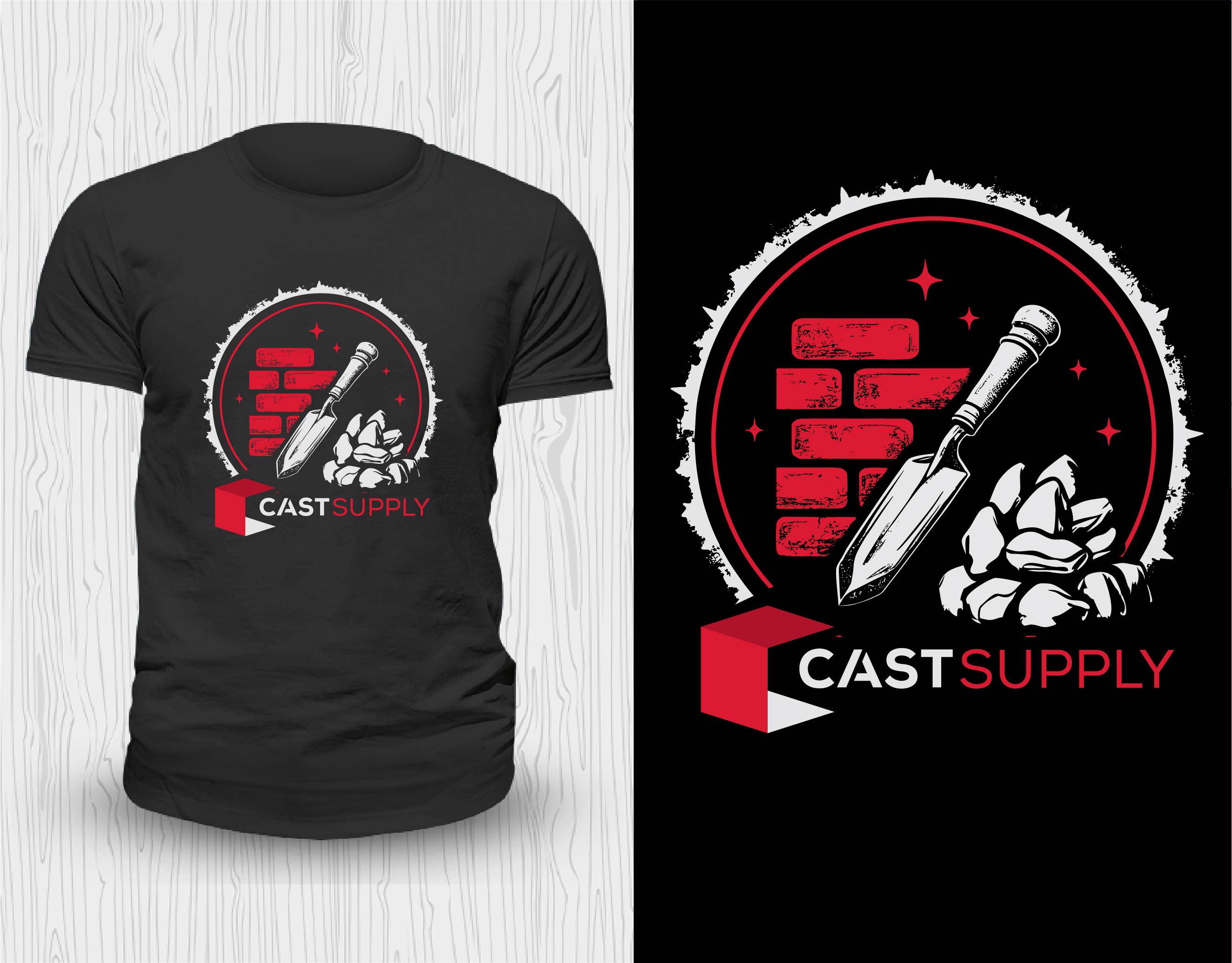 T-shirt Design by Adiba Craft for Cast Supply Edmonton Inc. | Design #33861282