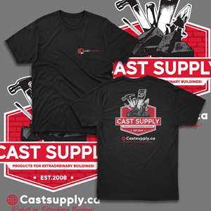 T-shirt Design by V FOUR Design for Cast Supply Edmonton Inc. | Design #33872523