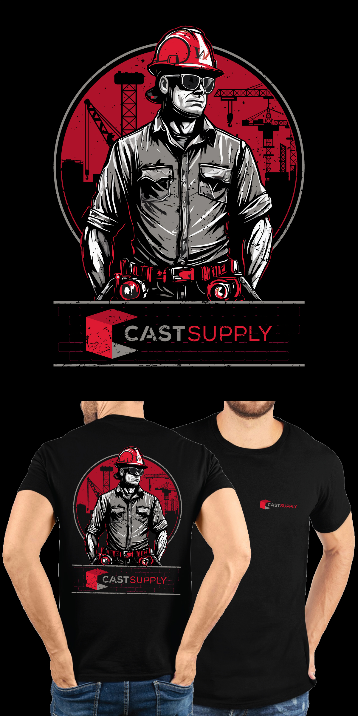 T-Shirt-Design von mounir.co für Cast Supply Edmonton Inc. | Design #33862270